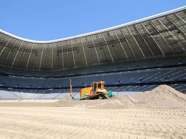 Allianz Arena Bayern München Bau